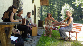 Atelier folk avec Stephan Steiner et Katharina Rogalli / photo S. Mazars