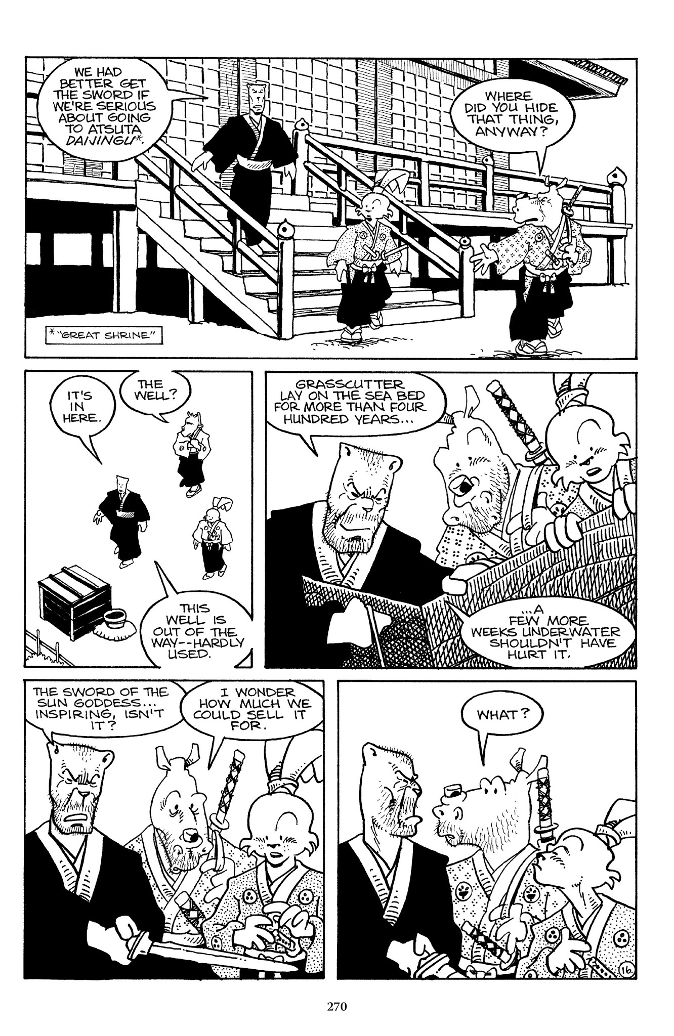 Read online The Usagi Yojimbo Saga comic -  Issue # TPB 3 - 267