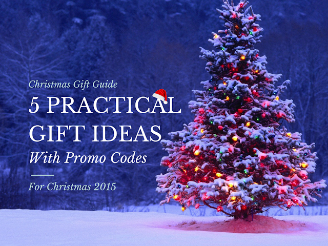 5 Practical Gift Ideas (WITH PROMO CODES) for Christmas 2015