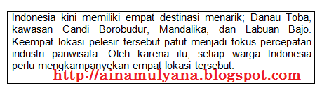 LATIHAN SOAL US USBN BAHASA INDONESIA SMP MTS KURIKULUM 2013 TAHUN 2021
