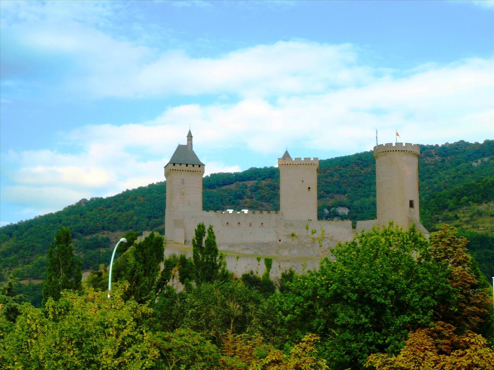 Best Pyrenees Photos Chateau de Foix Pyrenees France