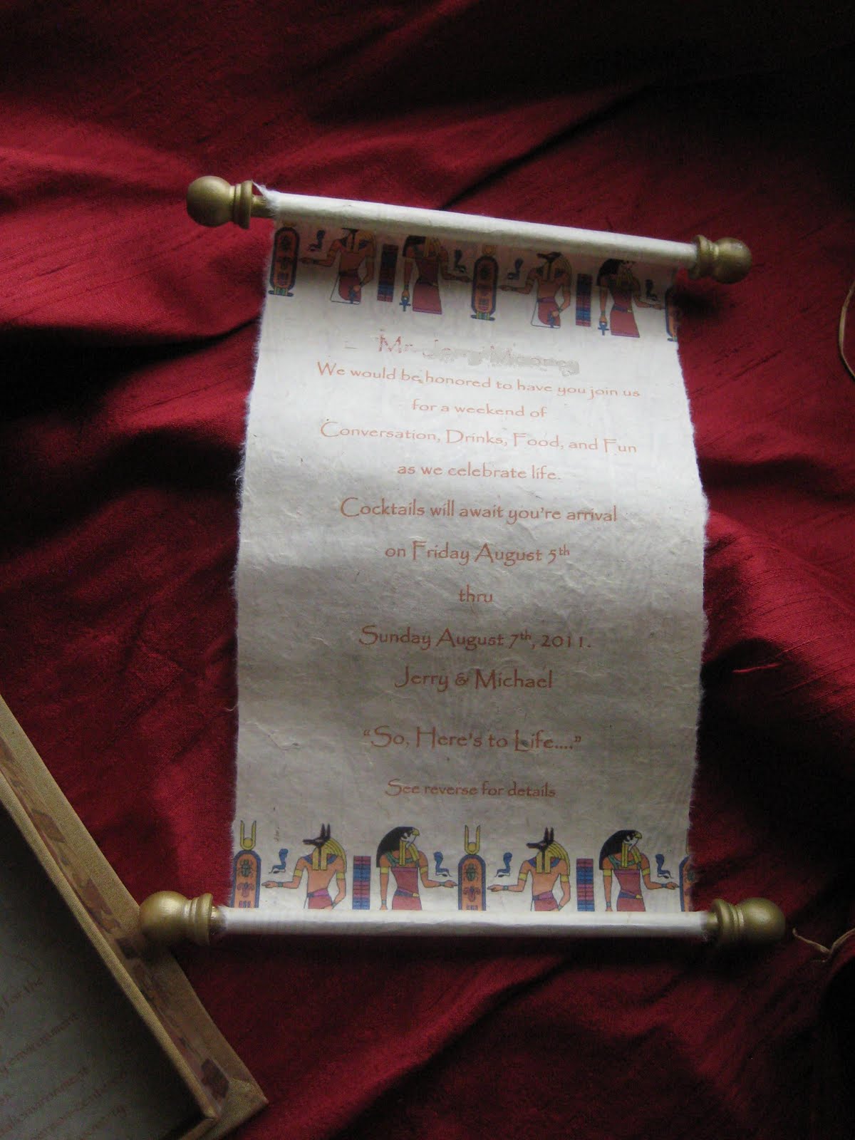 Revelry Invitation Studio Chatter Ancient Egyptian Themed Box revelry-invitation-studio-chatter-ancient-egyptian-themed-box