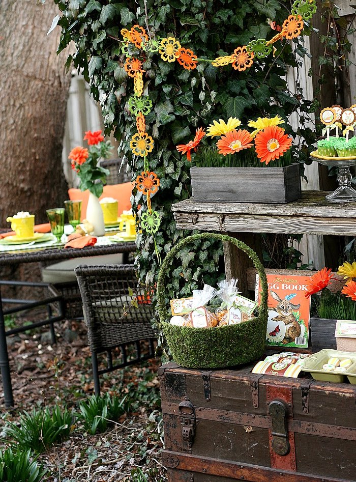 Easter Party Ideas: Peter Cottontail's Secret Garden Inspired Party