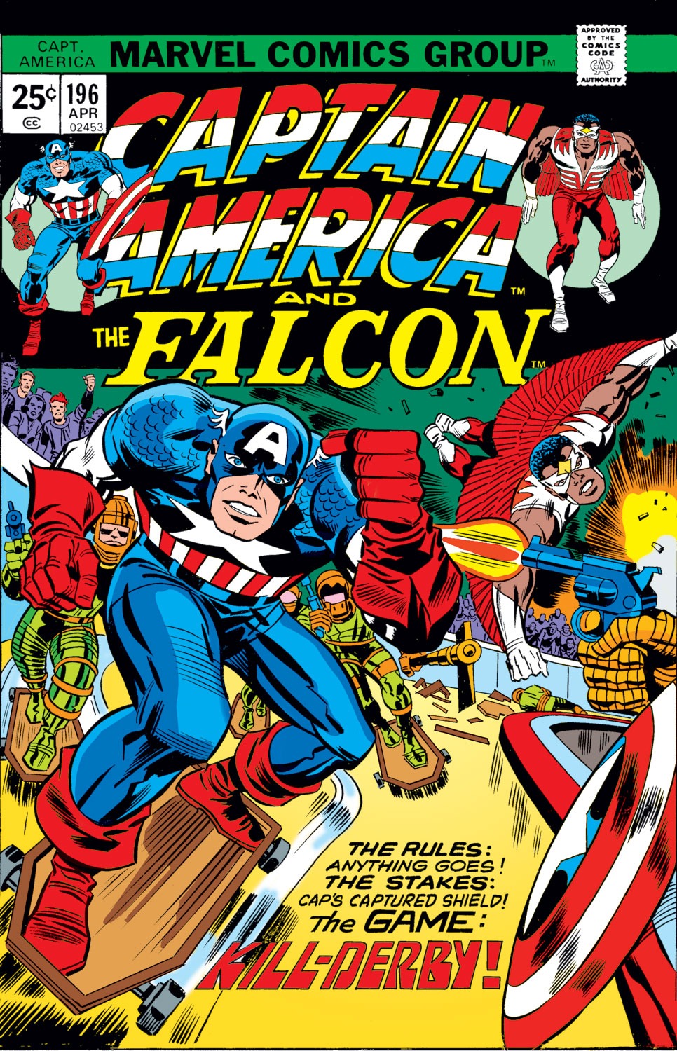 Captain America (1968) Issue #196 #110 - English 1