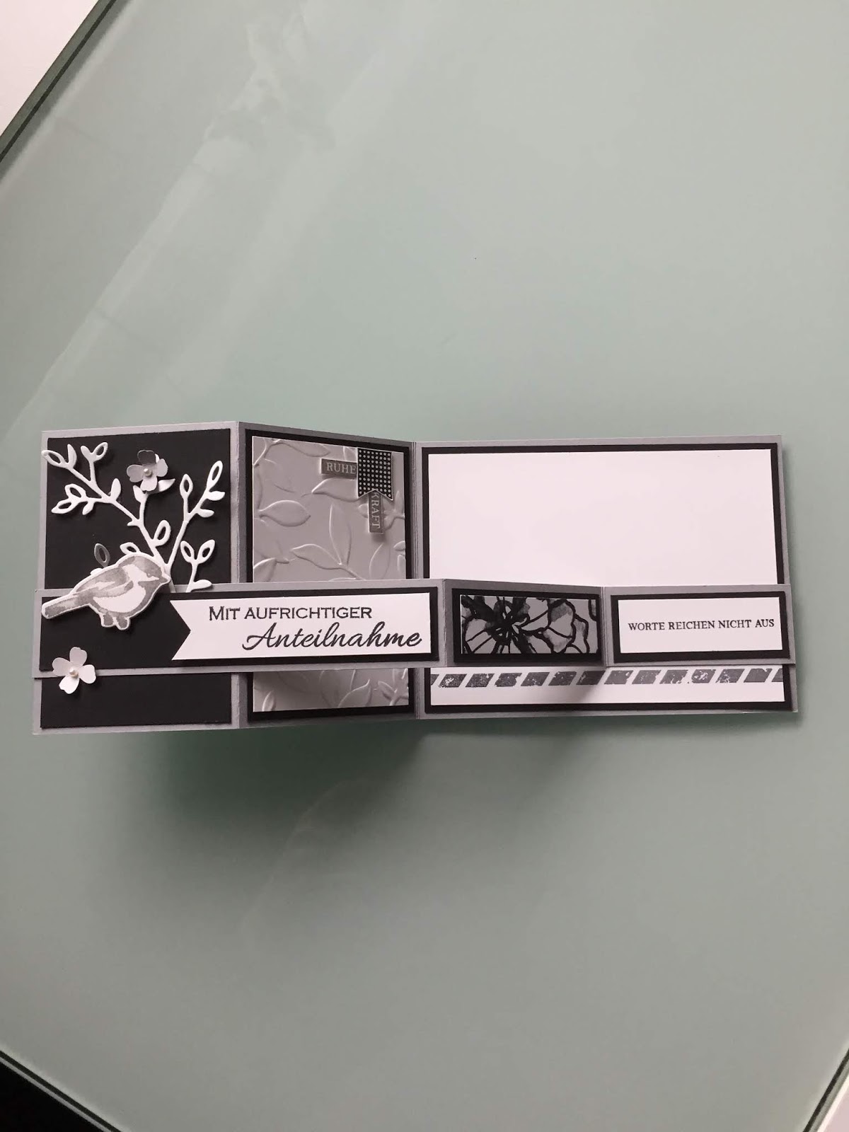 Maike's Stempelstube: Aufrichtige Anteilnahme