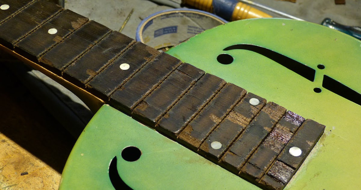 Dyed Maple Fretboard Woes