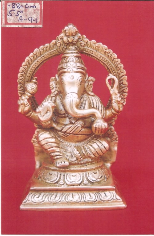 Antique Brass Ganesh Statues