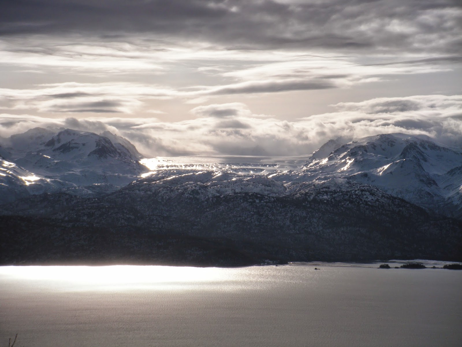 Life in Alaska — A View From Homer Portlock and Dixon Glaciers Photos