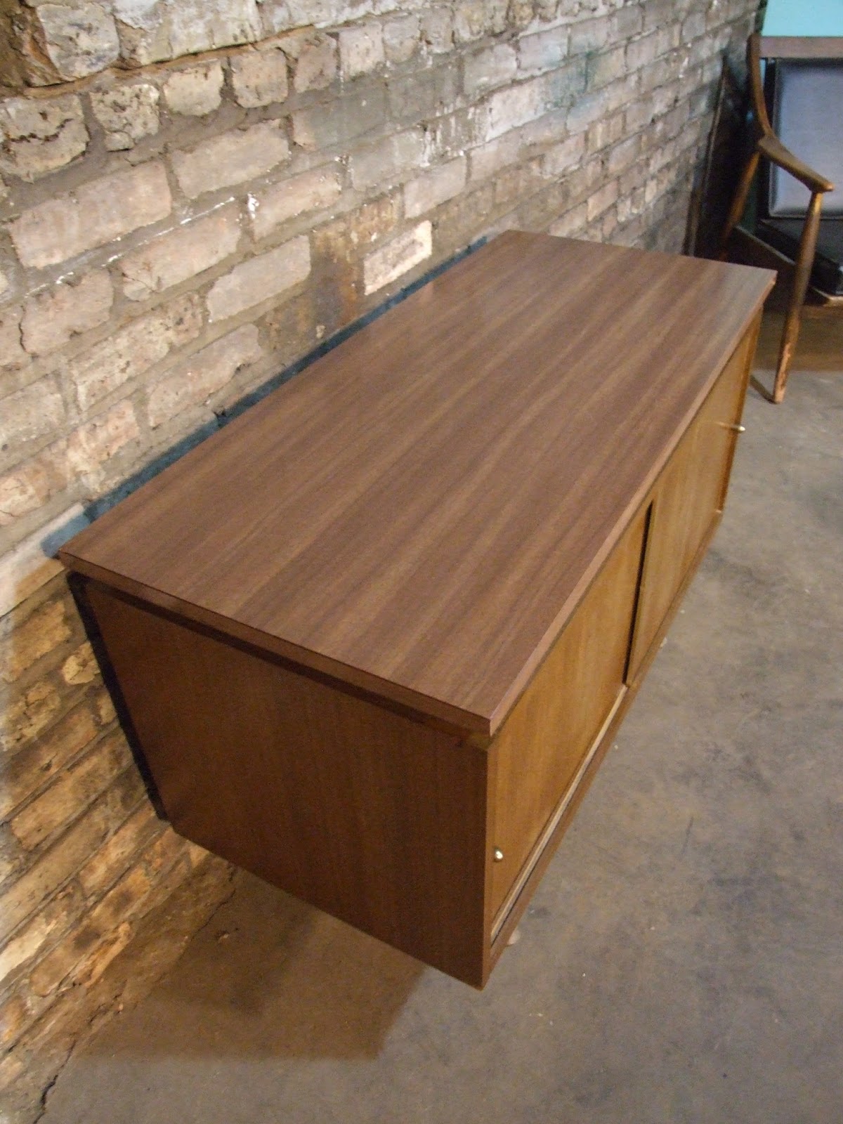 Mid Century Chicago Pencil Leg Credenza