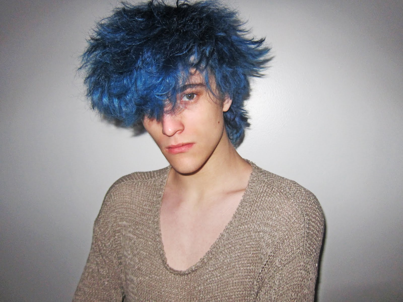 10. "Blue Hair: The Ultimate Guide for Men" - wide 11