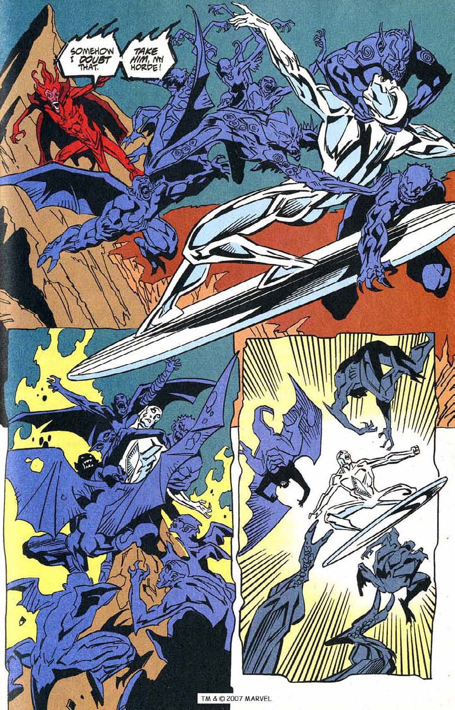 Read online Silver Surfer (1987) comic - Issue #100 - 35