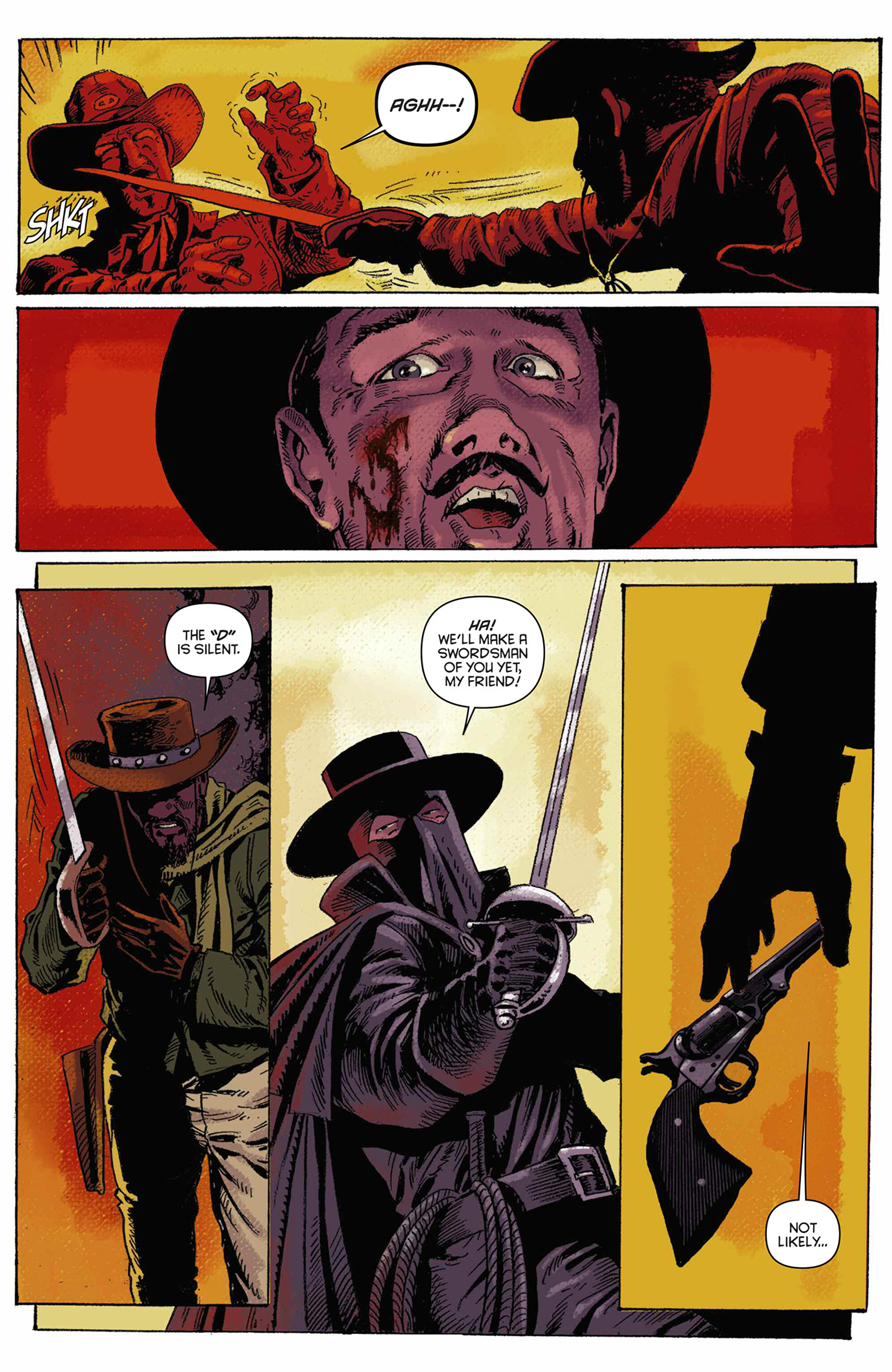 Read online Django/Zorro comic -  Issue #7 - 28