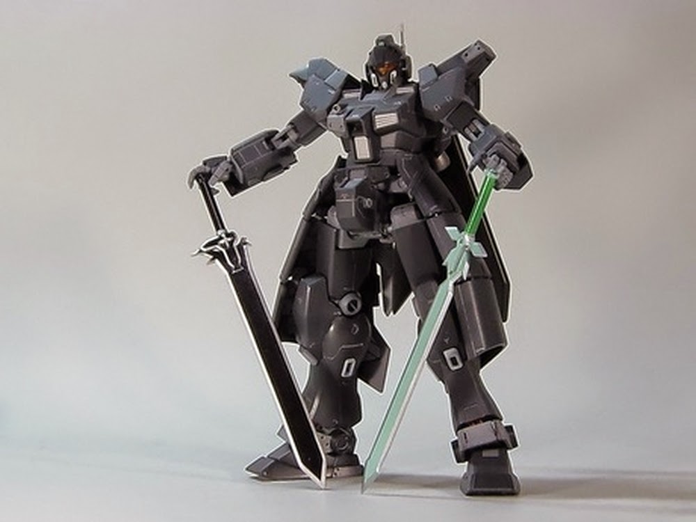 Custom Build: Gundam X Sword Art Online GM Kirito Custom - Gundam Kits Collection News and Reviews