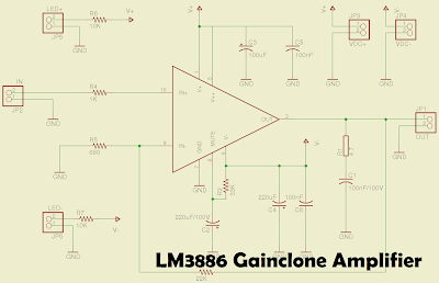 LM3886 Gainclone Power Amplifier