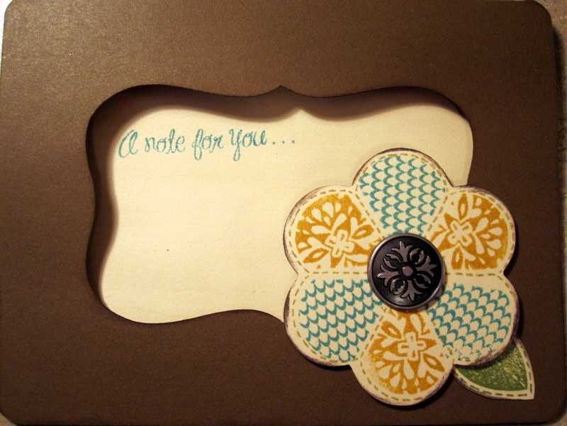 She's a Sassy Lady: Gypsy Made Simple - Simple Window Card