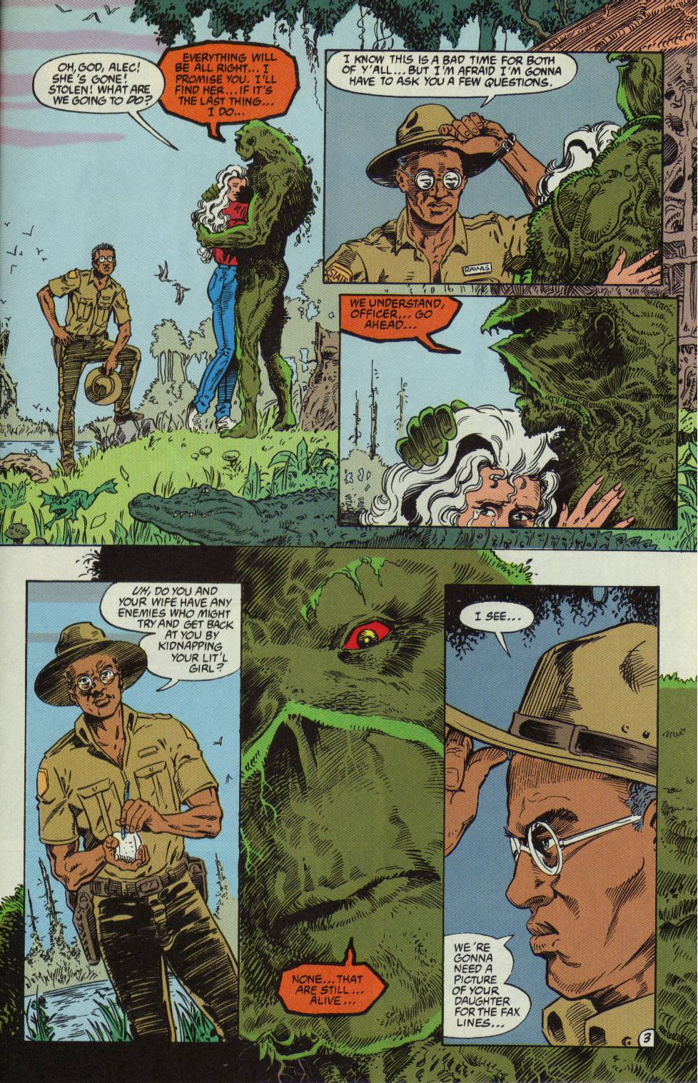 Swamp Thing (1982) Issue #119 #127 - English 4