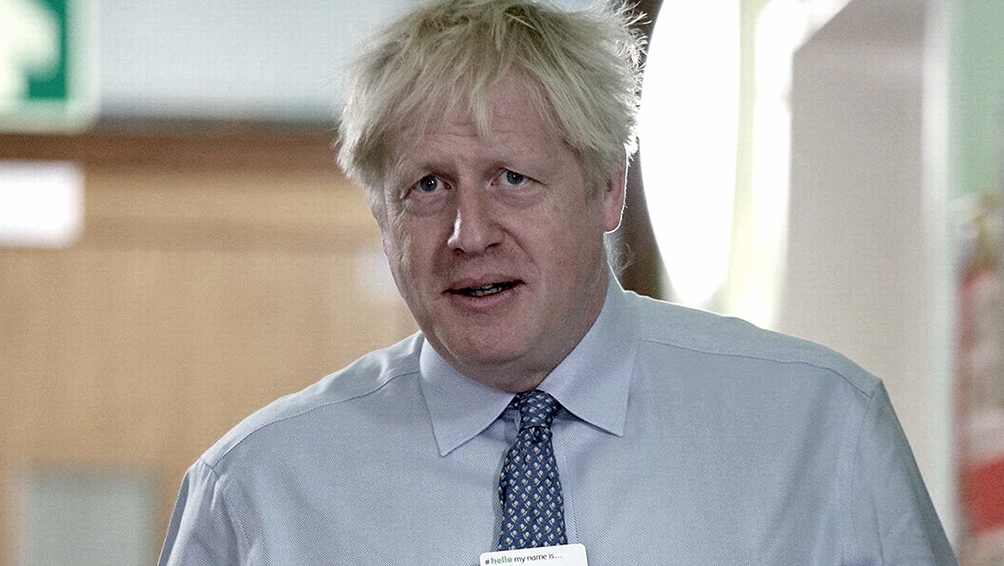 Boris Johnson salió de terapia intensiva Boris Johnson salió de terapia intensiva