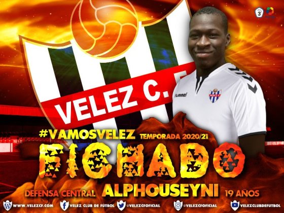 Oficial: El Vélez CF ficha a Alphouseyni