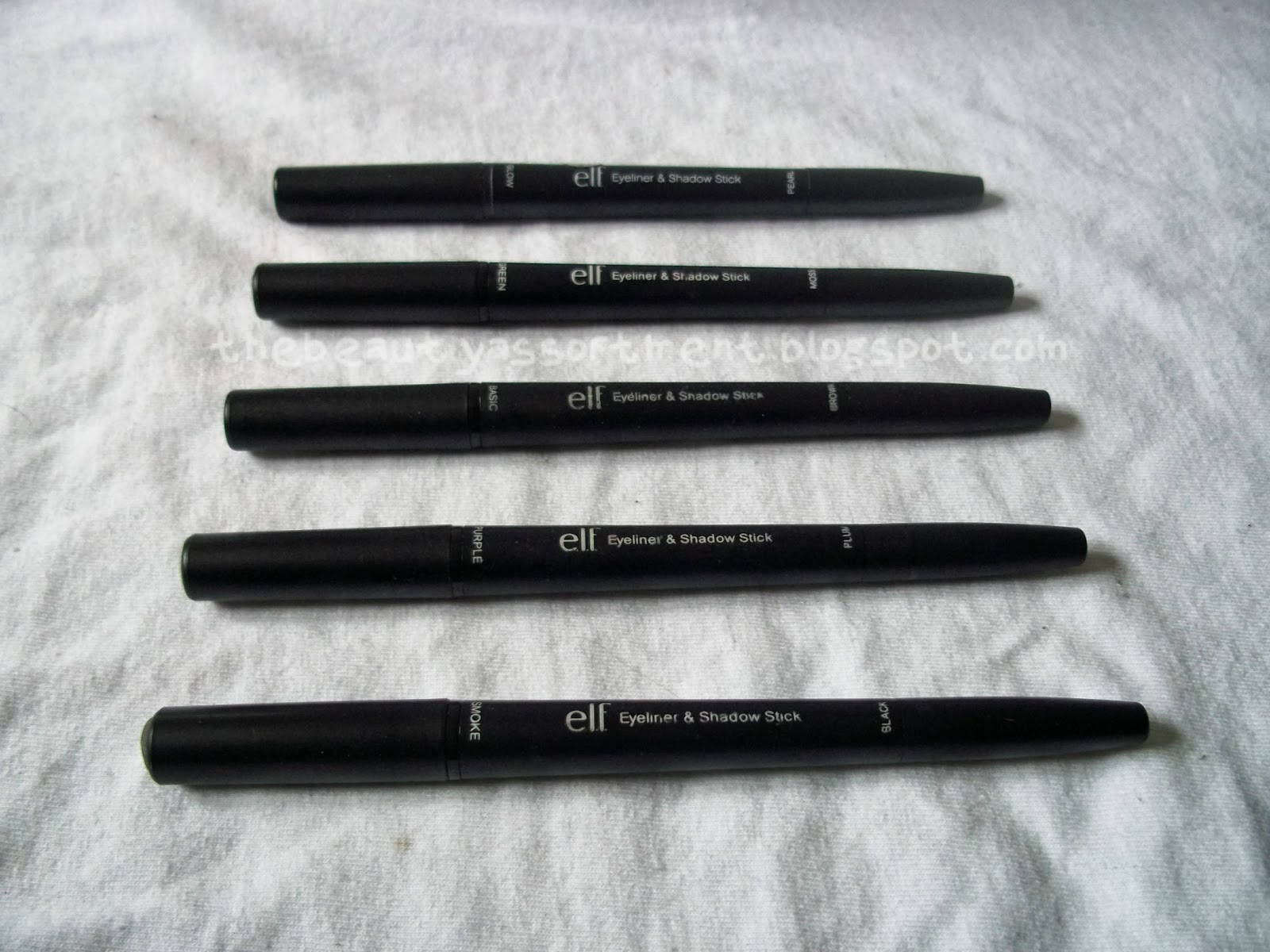 The Beauty Assortment E.L.F. Eyeliner and Shadow Stick Review
