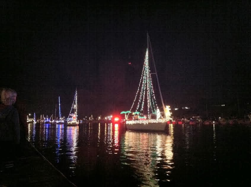 Carlee McDot Oceanside Christmas Boat Parade of Lights