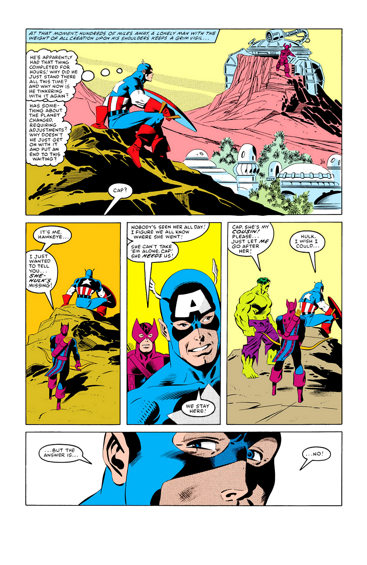 Captain America (1968) Issue #292h #215 - English 23