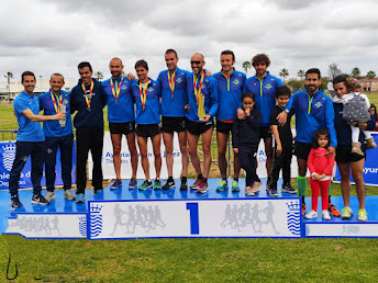 Campeones de España de Cross M40 y Subcampeones M35 (Jerez, 2020)