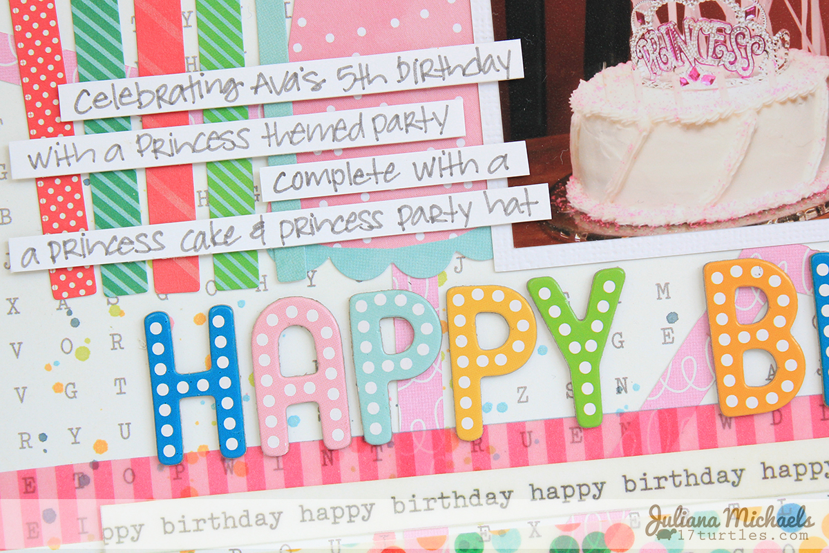 Happy Birthday Scrapbook Page Pebbles Birthday Wishes 17turtles