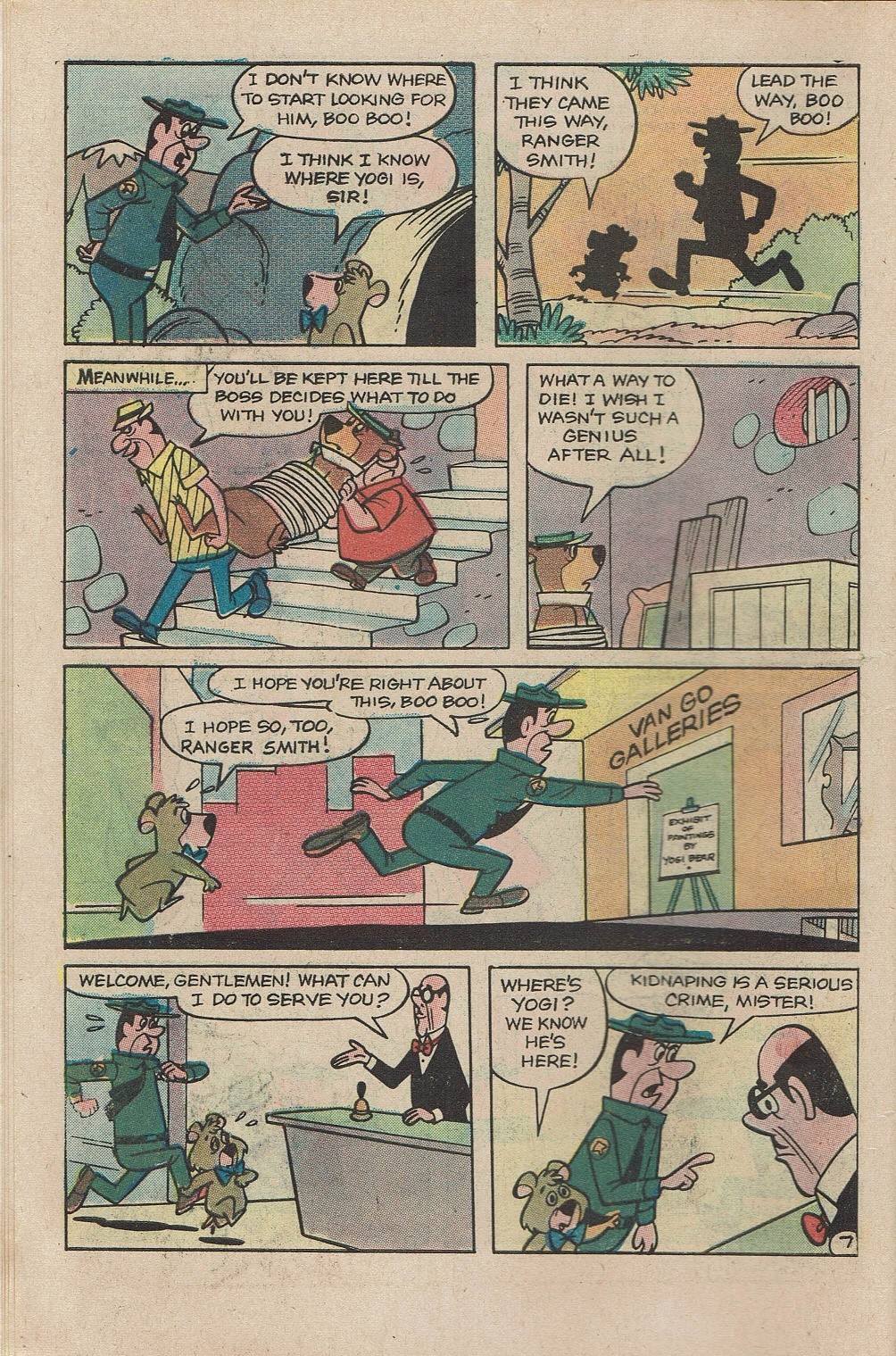 Read online Yogi Bear (1970) comic -  Issue #4 - 10
