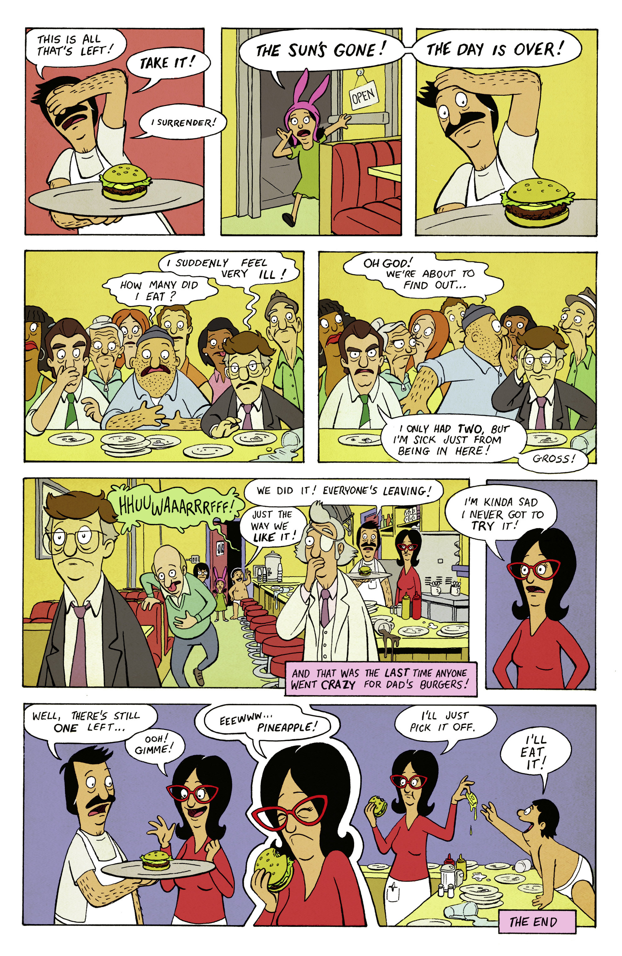 Read online Bob's Burgers (2015) comic -  Issue #4 - 19