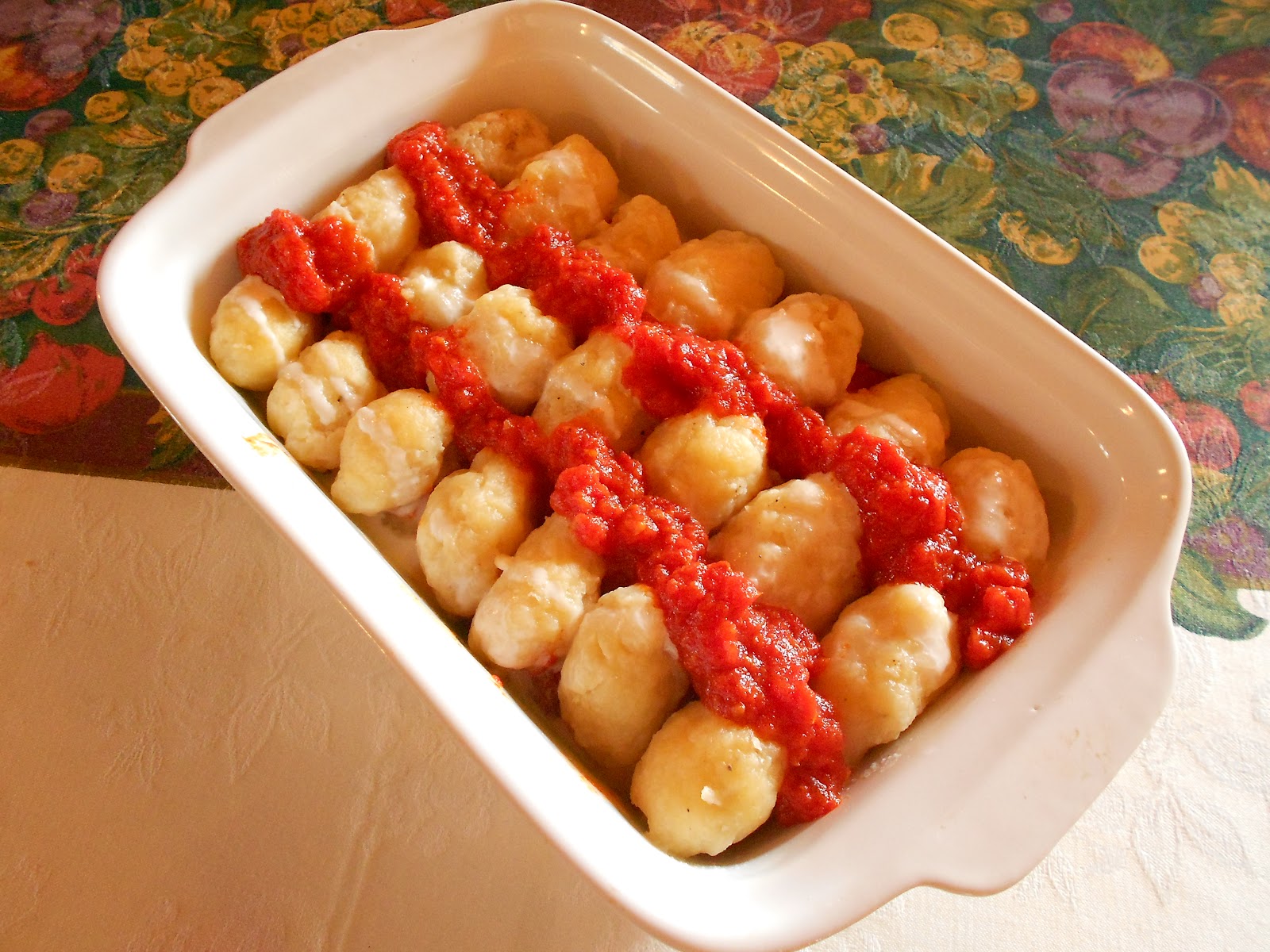 Pane, burro e zucchero: Gnocchi al forno con philadelphia