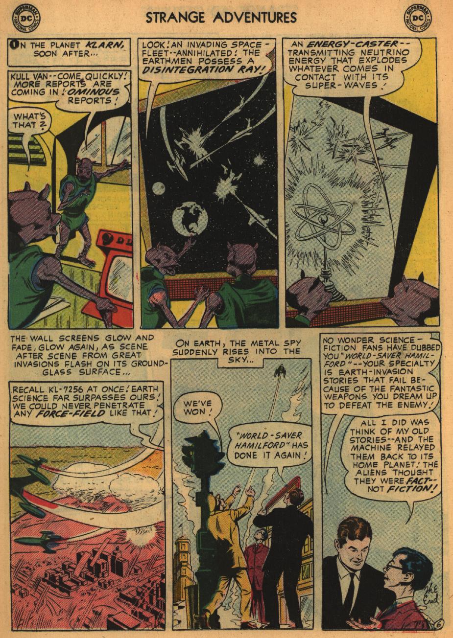 Read online Strange Adventures (1950) comic -  Issue #74 - 16