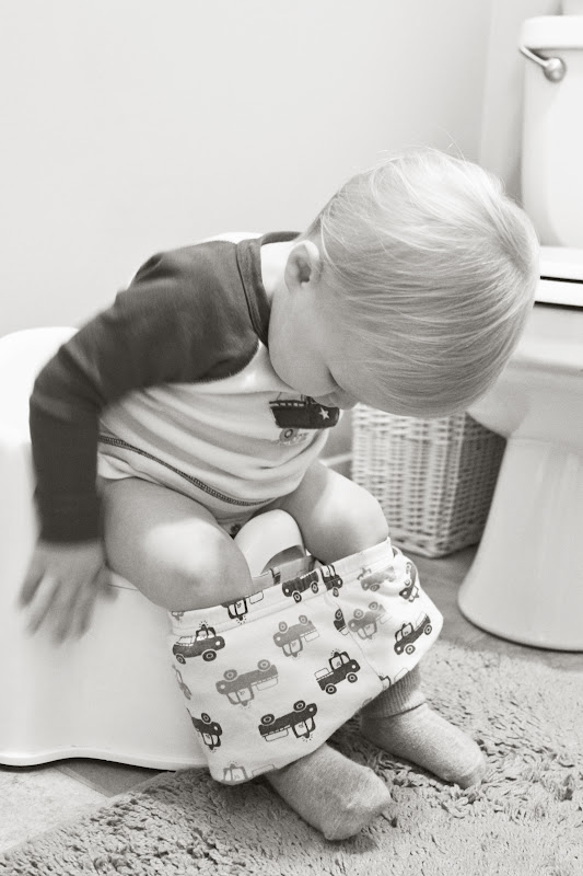 sharing our shenanigans Pee Pee on the Potty