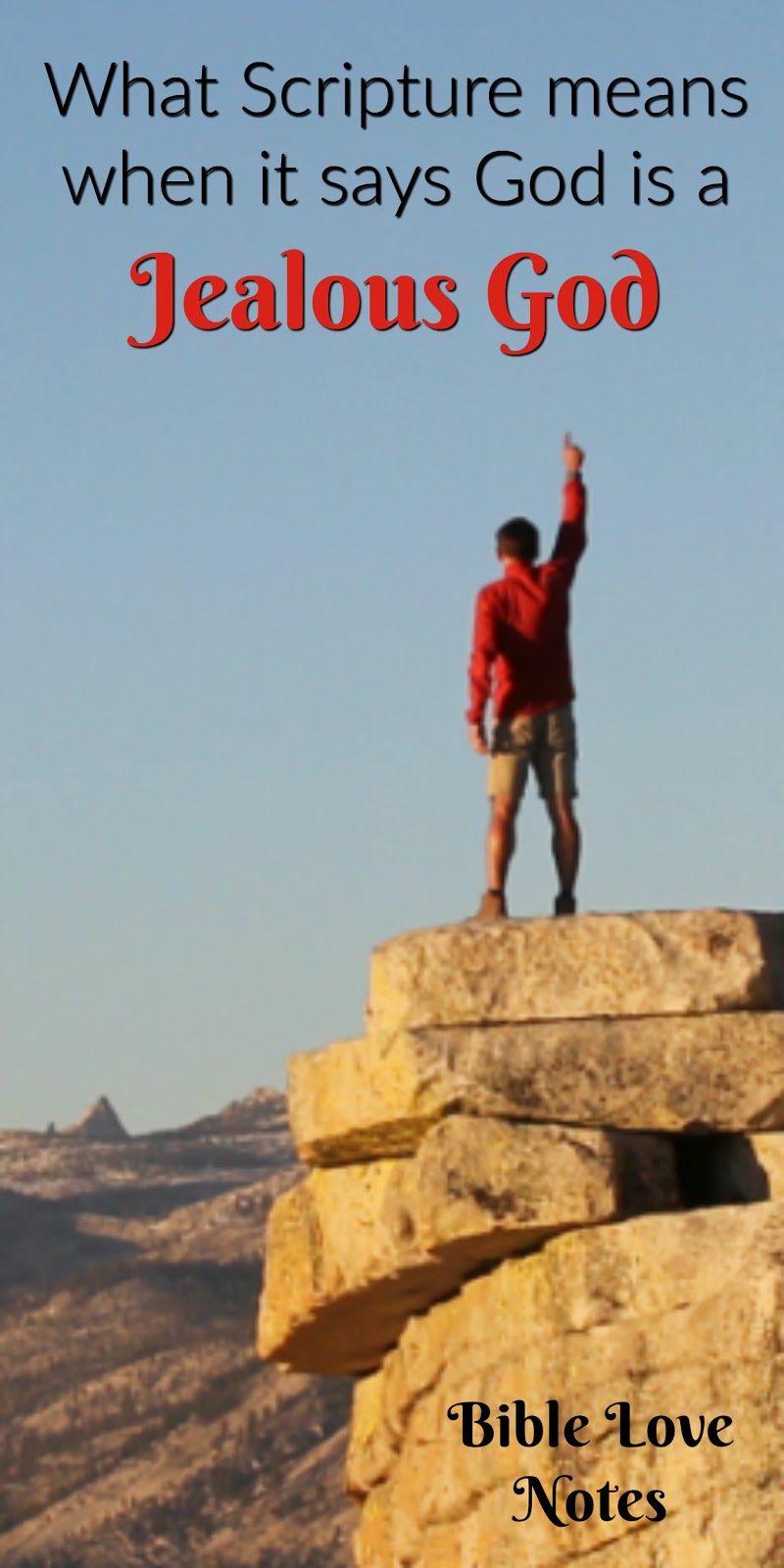 Bible Love Notes Our Jealous God