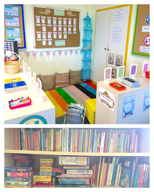 Materialwiese: Einblick in meine Leseecke