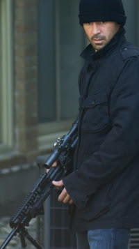 Actor Colin Farrell turns sniper for Dead Man Down an upcoming crime thriller movie set to hit theaters in 2013.