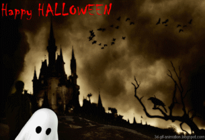 Wayne's Animated GIF Collection - Halloween - Happy Halloween messages 1