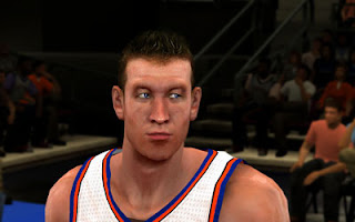 NBA2K12 Steve Novak of NY Knicks Cyber face Patch