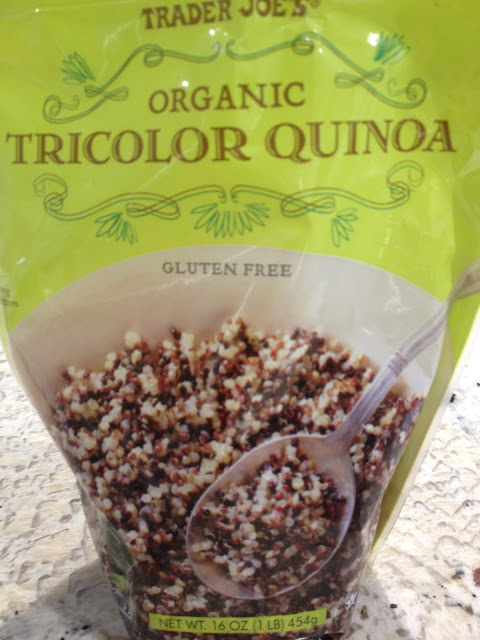 Tricolor quinoa from Trader Joe's
