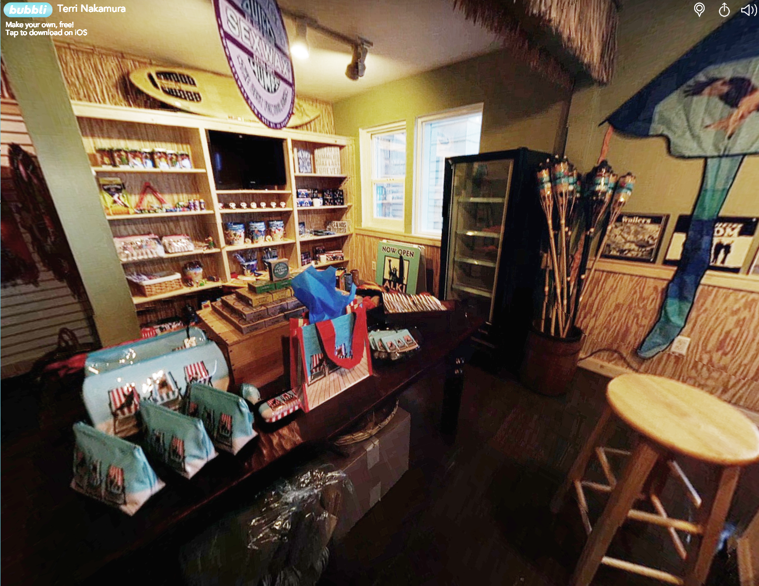 Image link for 360 Tour Alki Surf Shop