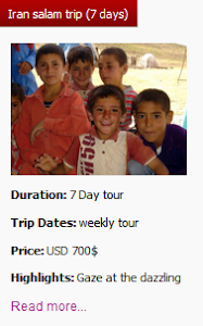 Iran Salam trip