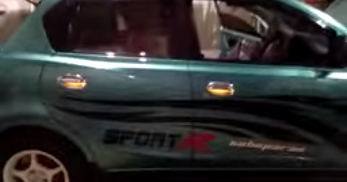 Modifikasi lampu sein pada handle pintu datsun go Keren om bro