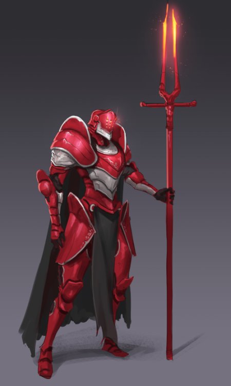 Cavaleiros e guerreiros medievais e futuristas nas ilustrações de Jeff Chen Jeff Chen artstation deviantart arte ilustrações fantasia ficção games cavaleiros guerreiros medievais futuristas