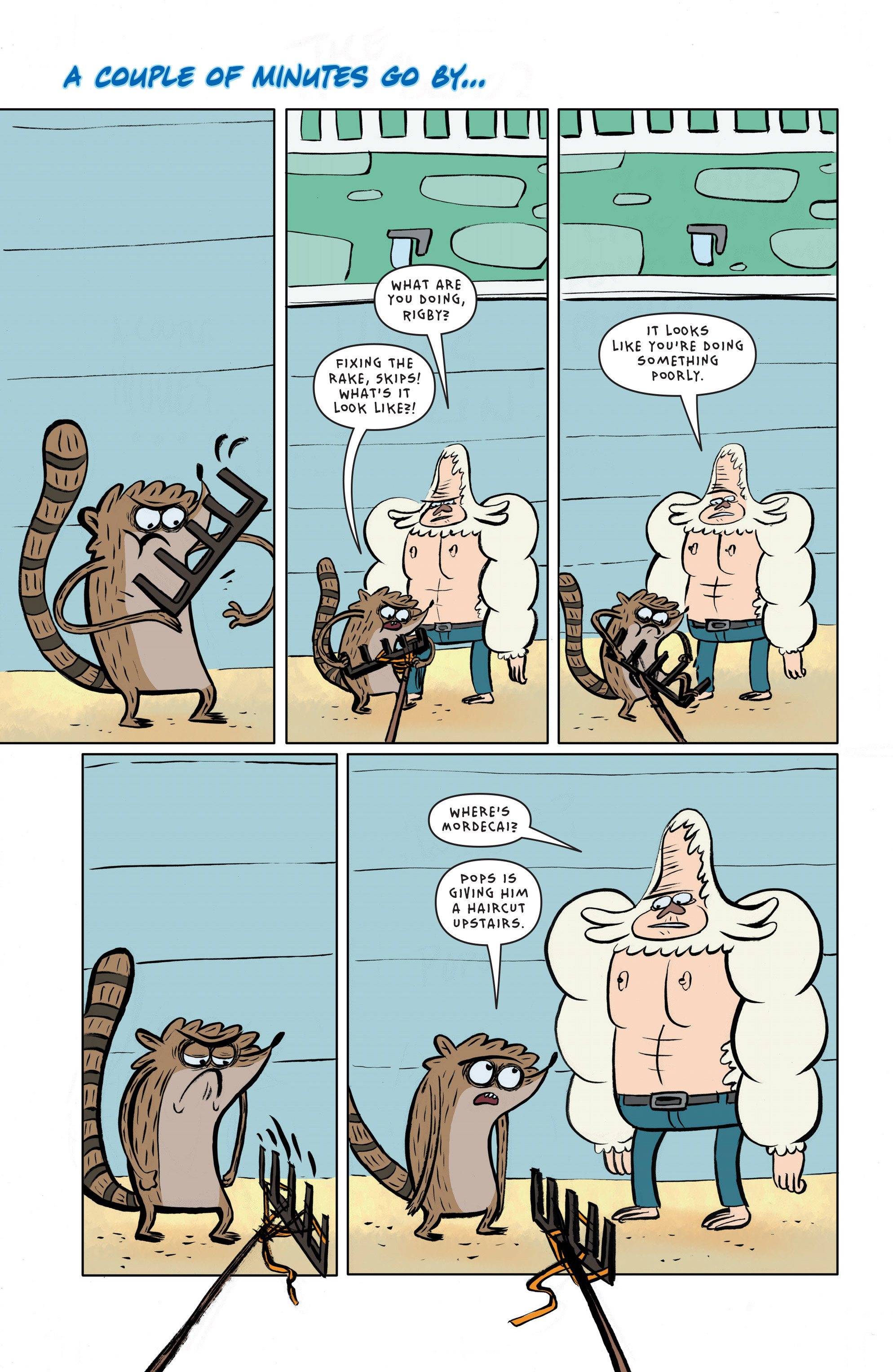 Read online Regular Show comic -  Issue #4 - 10