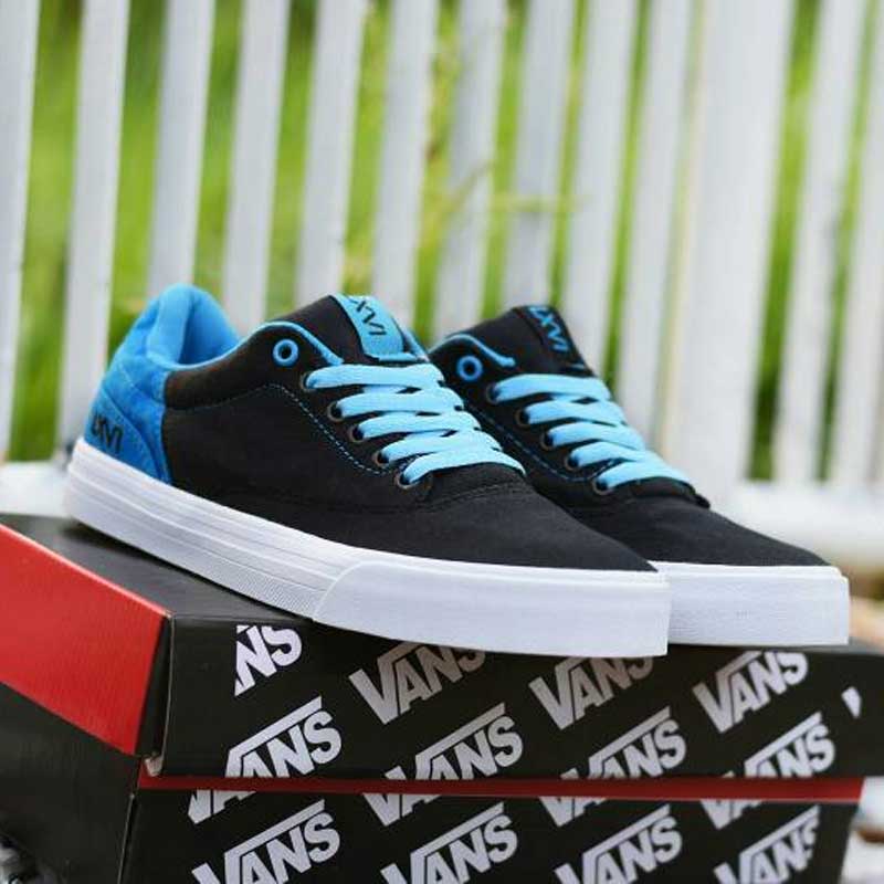 sepatu vans wanita lxvi hitam biru vw 001 omsepatu sepatu vans wanita lxvi hitam biru vw 001 omsepatu
