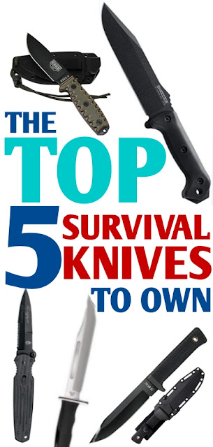 Top 5 Survival Knives! Top 5 Survival Knives!