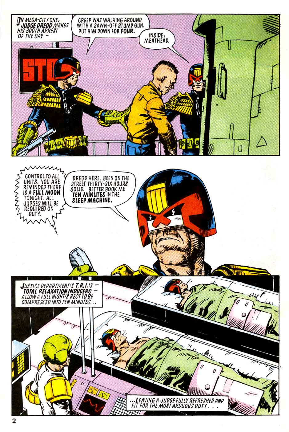 Read online Judge Dredd: The Complete Case Files comic -  Issue # TPB 7 (Part 1) - 4