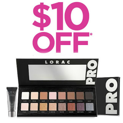 LORAC PRO Eyeshadow Palette with Mini Eye Primer, you can for only $32, By Barbies Beauty Bits