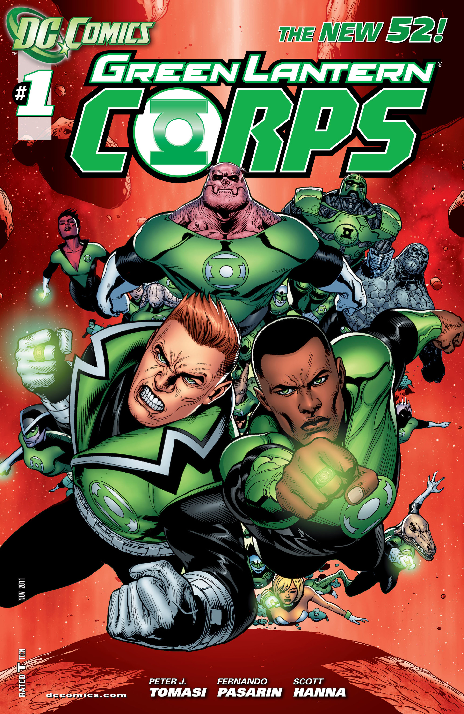 Read online Green Lantern Corps (2011) comic -  Issue #1 - 2
