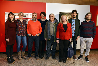 artistas participantes de Panorama y autoridades del CFI CFI, consejo federal de inversiones, arte contemporáneo, panorama neuquén