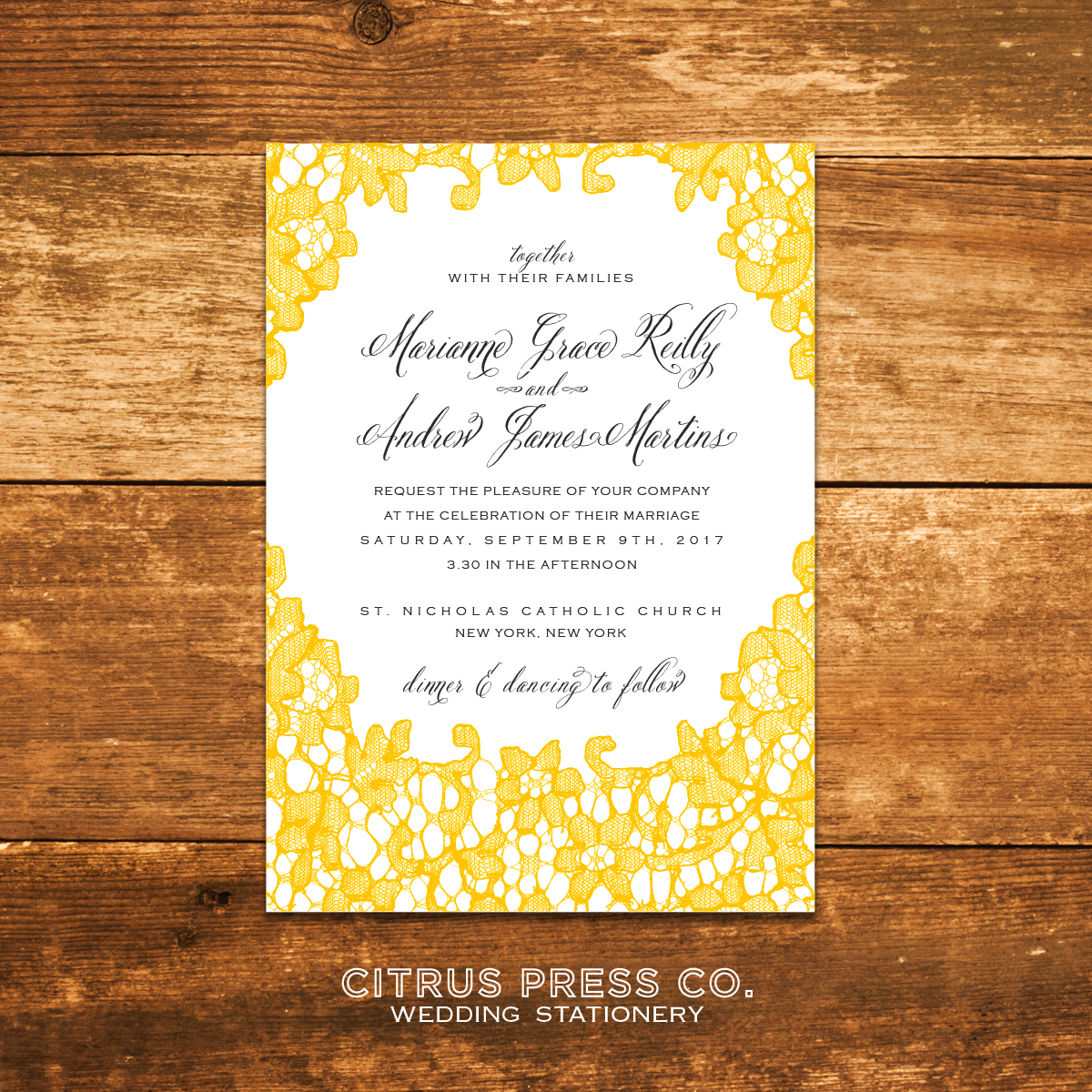 Latest invitation designs Citrus Press Co Invitations